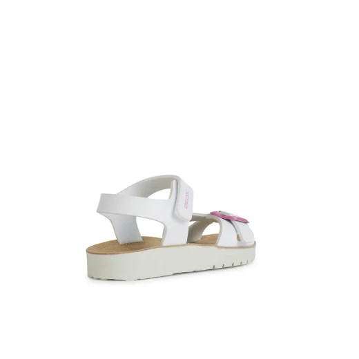 Costarei Girl's Sandals White 33 Lightweight Breathable Anatomic Design with Adjustable Buckle and Riptape Closure for Ultimate Comfort and Glamorous Appeal, J15EAB.000BC.C1000 - Costarei - Image 5