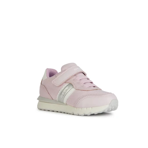 Fastics Girl's Sneakers Pink 38 Breathable Leather Effect Mesh - Fastics - Image 3
