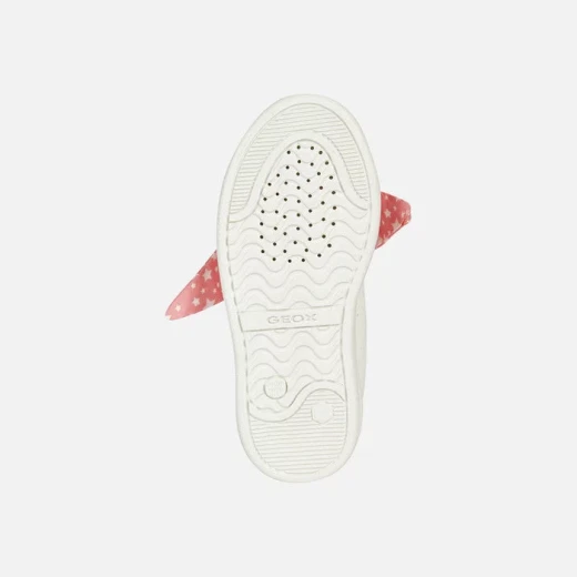 DJROCK Girl's White Sneakers with Star Bows, Breathable Low Cut, Size 36 - Djrock - Image 6