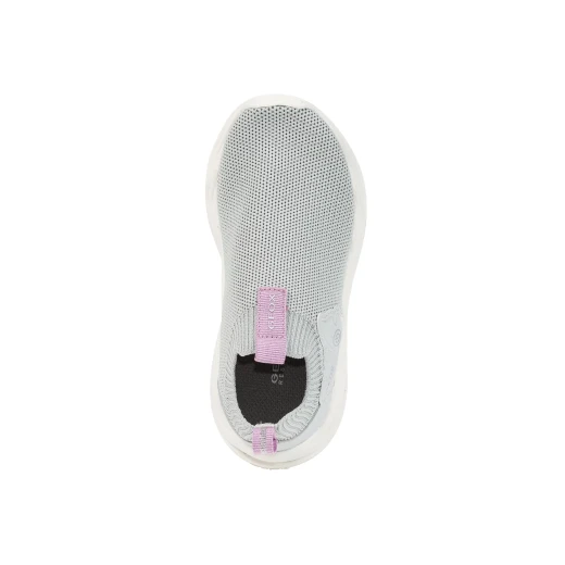 Geox Phyper Girl Slip On Sneakers Silver Color 37 Size Lightweight Breathable Knitted Fabric and Leather Effect Upper Chunky Outsole with Lights Fast Delivery Easy Exchange - Geox - Image 7