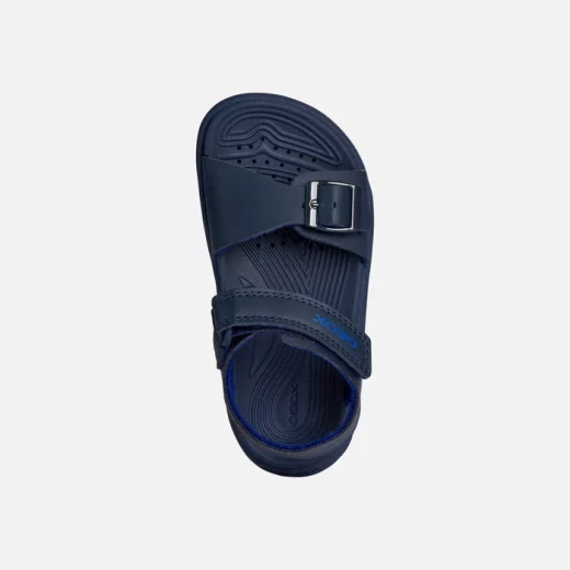 Geox Fusbetto Boy Navy Open Toe Sandals for Junior Adventures Size 31 - Geox - Image 5