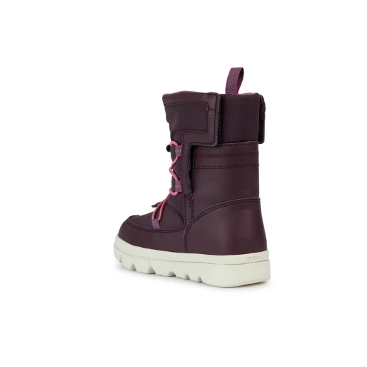 Geox WILLABOOM GIRL Prune Boots with Thermal Lining for Girls Size 38 Protecting Feet from Harsh Temperatures Easy Exchange at GEOX/JOR Stores - Geox - Image 5
