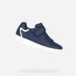 Geox Eclyper Boy Junior Sneakers Navy Blue 34 Lightweight Breathable - Geox