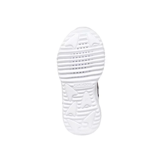 حذاء رياضي Geox Assister Boy Navy مقاس 35: حذاء جري منخفض القطع، مسامي وخفيف الوزن للأولاد، بتصميم عصري مع أضواء على النعل الخارجي. ITEMCODE: J45DZB.02ACE.C4226 - Image 10