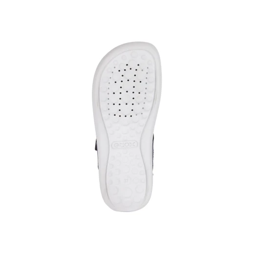 صندل Geox Lightfloppy Boy Navy مقاس 35 للأولاد النشطين. جزء علوي من الجلد الصناعي مع إغلاق بشريط فيلكرو قابل للتعديل ونعل تشريحي مبطن خفيف الوزن. مثالي للعب. - Image 16