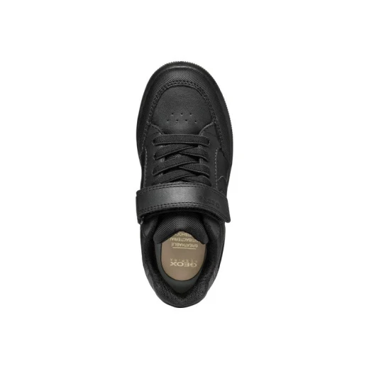 Geox Arzach Boy Sneakers Black Size 35 Leather Effect Upper Lightweight Breathable Comfortable Everyday School Shoe for Boys Fast Delivery Easy Exchange at Stores - Arzach - Image 7