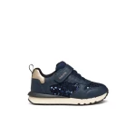 Fastics Girl Sneakers Navy 35 Breathable Leatherette Casual Shoes - Fastics