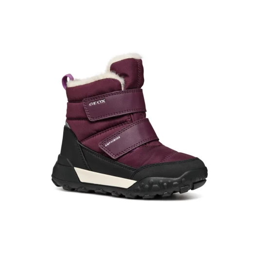 Geox Trekkyup ABX Girl's Ankle Boot Burgundy Waterproof Hiking Style Boot for Girls Size 28 Durable Nylon Leather Effect Upper Flexible Grippy Sole Fast Delivery Geox Trekkyup ABX Girl's Ankle Boot Burgundy Waterproof Hiking Style Boot for Girls Size 28 Durable Nylon Leather Effect Upper Flexible Grippy Sole Fast Delivery