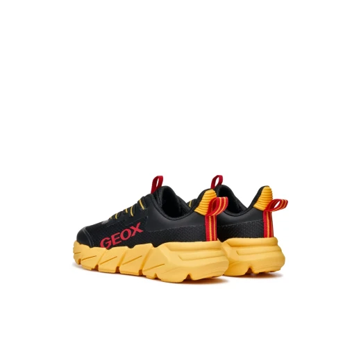 Flexyper FAST Boy's Low Cut Sneakers 31 Black Breathable Mesh Design with TPU Protection for Dynamic Comfort and Park Play Lightweight and Durable for Active Boys - Image 8