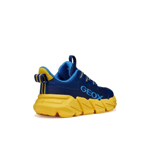 حذاء كاحل Geox Flexyper Fast Boy أزرق داكن مقاس 29 تصميم خفيف الوزن ومرن مقاوم للماء قبضة ممتازة مستوحى من رياضة المشي لمسافات طويلة أحذية متينة للأولاد - Image 5