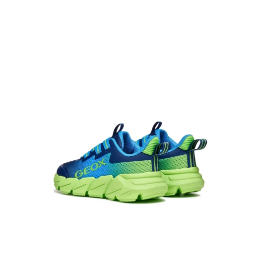 Geox Flexyper Fast Boy Sneakers Lime Green Size 31 Breathable Lightweight Flexible Design Perfect for School Outdoor Activities Printed Mesh TPU Thermoplastic Material - Geox - Image 10