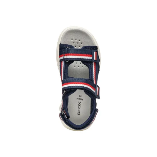 Geox Airadyum Boy Navy Sandals Lightweight Flexible Design with Riptapes Size 34 Ideal for Sporty Casual Outfits Crafted from Elastane and Fabric J55F1C.01511.C0735 - Geox - Image 9