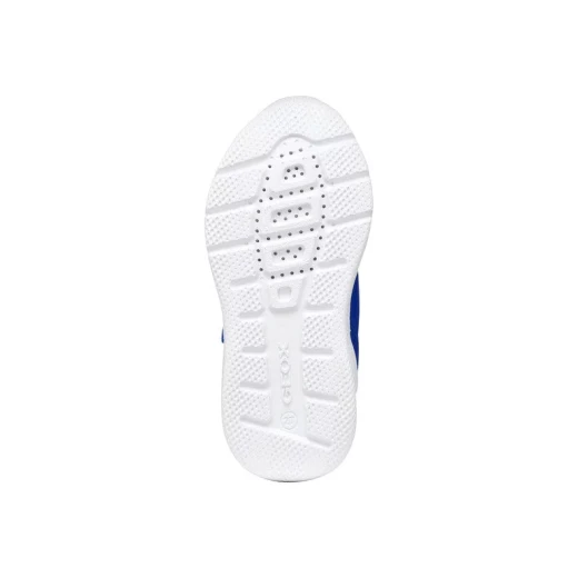 Sprintye Boy's Royal Blue Sneakers: Breathable and Cushioned Running Shoe Design for Boys. Leather-Effect and Mesh Upper. Perfect for School and Play. Size 37. - Image 8
