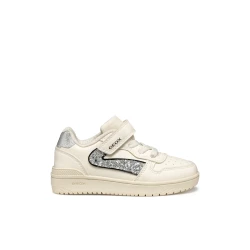 Geox Washiba Girl Sneakers Ivory 38 Lightweight Breathable Shoes