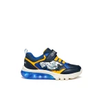 Geox Ciberdron Boy Sneakers Navy 37 with LED Lights for Kids - Geox