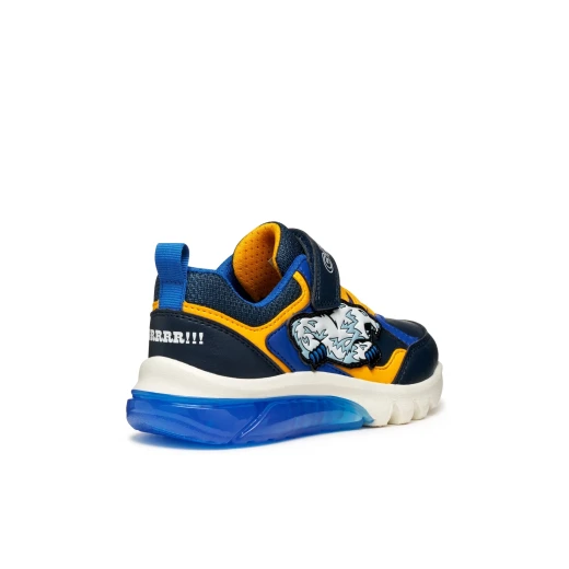 Geox Ciberdron Boy Sneakers Navy 37 with LED Lights for Kids - Geox - Image 5