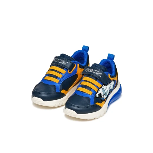 Geox Ciberdron Boy Sneakers Navy 37 with LED Lights for Kids - Geox - Image 7
