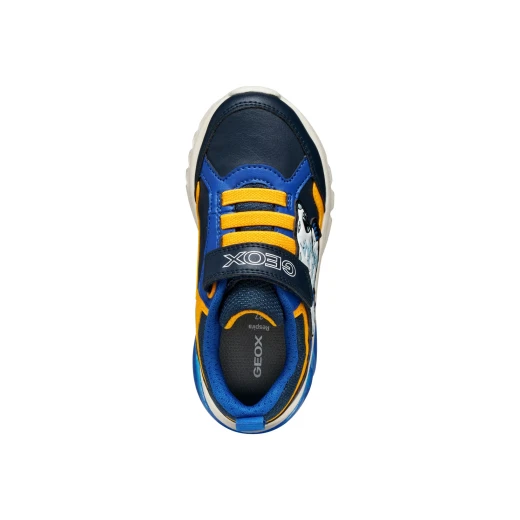 Geox Ciberdron Boy Sneakers Navy 37 with LED Lights for Kids - Geox - Image 9