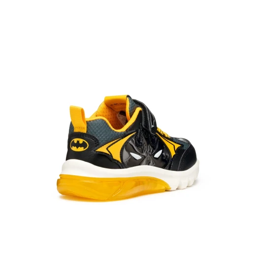 Geox Ciberdron Boy Sneakers Black 34 Batman Inspired Light Up Shoes - Geox - Image 4