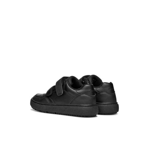 Theleven Boy Black Sneakers 29 Urban Style Nylon and Leather Effect Material Perfect for Playtime and Everyday Routine Comfortable Boys Shoes - Geox - Image 8