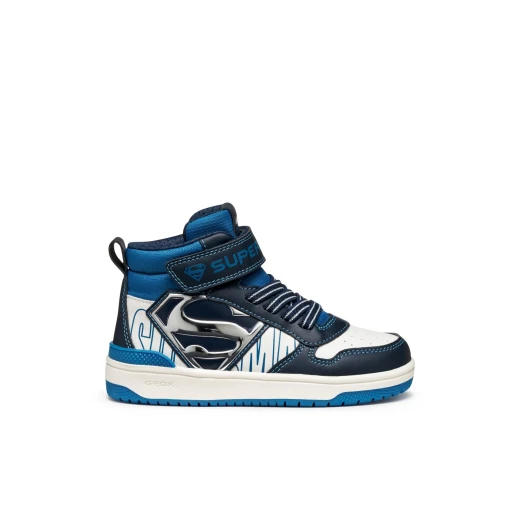 حذاء رياضي للأولاد من جيوكس واشيبا، تصميم كحلي من القماش والجلد الصناعي، نمط رياضي كاجوال، مقاس 34، مستوحى من سوبرمان - جيوكس - Image 2