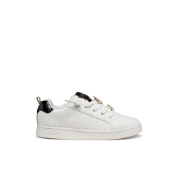 Geox Eclyper Girl Sneakers White Leather Effect 37 School Shoes