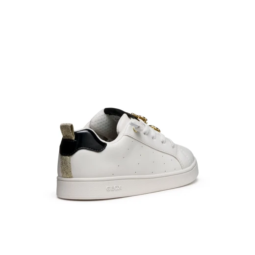 Geox Eclyper Girl Sneakers White Leather Effect 37 School Shoes - Geox - Image 4