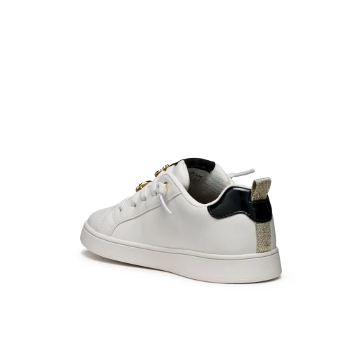 Geox Eclyper Girl Sneakers White Leather Effect 37 School Shoes - Geox - Image 5