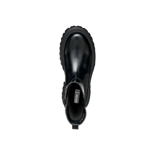 Maquinnens Girl Ankle Boots Black Leather Effect Elasticated Side Panel Size 34 - Maquinnens - Image 7