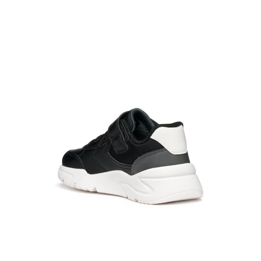 Loftus Boy's Sporty Sneakers Black 34, Leather Effect and Fabric Construction, Ideal for School and Leisure Activities, Modern Design, Comfortable Fit, Boys Footwear - Loftus boy - Image 5