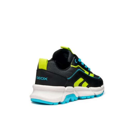 Geox Flexyper Plus Boy Sneakers Black 38, Sporty Design, Comfortable Fit - Geox - Image 5