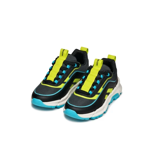 Geox Flexyper Plus Boy Sneakers Black 38, Sporty Design, Comfortable Fit - Geox - Image 7