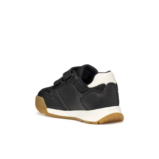 Geox Rann-E Boy Sneakers Black 30 Casual Sporty Mesh Leather Effect Design Perfect for Everyday Wear Comfortable and Versatile Shoes for Boys ITEMCODE J56NEA 0BC14 C9B1M - Geox - Image 6