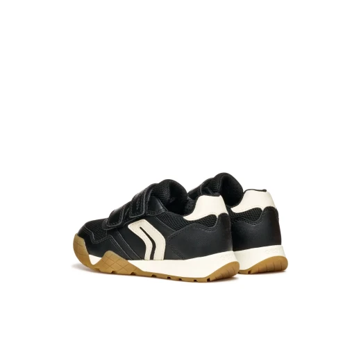 Geox Rann-E Boy Sneakers Black 30 Casual Sporty Mesh Leather Effect Design Perfect for Everyday Wear Comfortable and Versatile Shoes for Boys ITEMCODE J56NEA 0BC14 C9B1M - Geox - Image 8