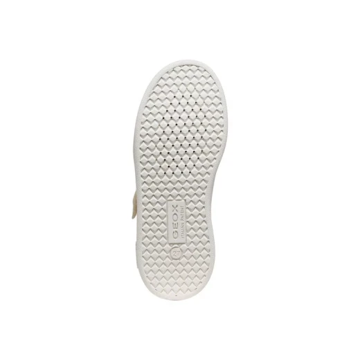 Geox Eclyper Girl Sneakers Ivory 37 Featuring Leather Effect Upper, Pearlescent Nubuck Effect Material, Lightweight Design, and Versatile Style for Everyday Outfits - Geox - Image 10
