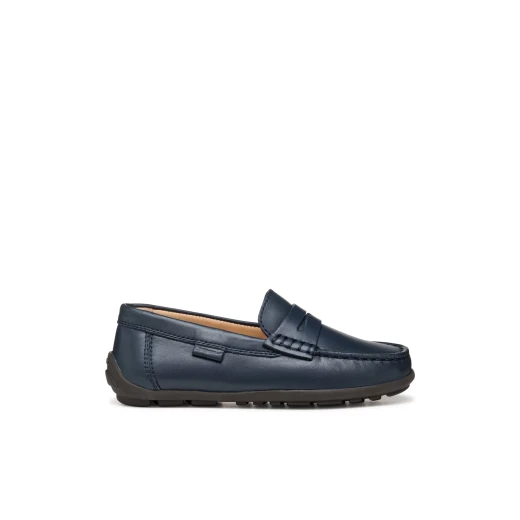 حذاء لوفر للأولاد من ني فاست، أزرق كحلي، مريح، مسامي، مقاس 35 - نيفاست - Image 2