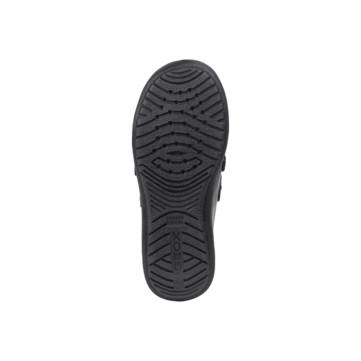 حذاء هادريل للبنات للمدرسة جلد أسود لامع بتصميم بروغ مثقوب مقاس 34 مثالي للاستخدام اليومي في المدرسة مصمم خصيصًا للبنات J947VG.00066.C9999 متوافق مع الزي المدرسي - هادرييل - Image 7