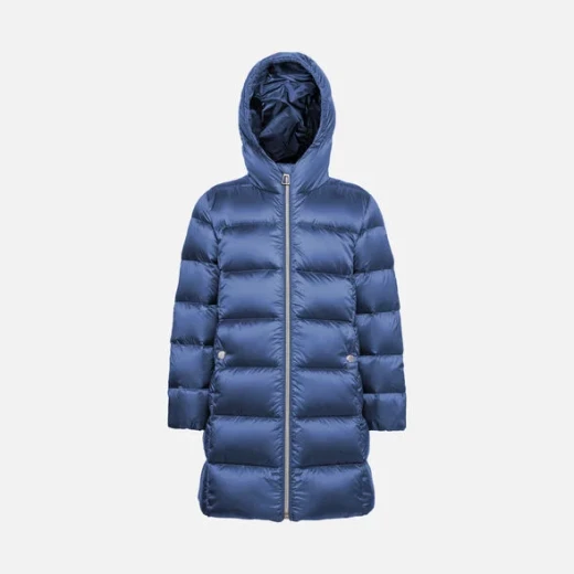 Geox Himalaya Girl's Longline Down Jacket Iridescent Blue 12 Years Old Sustainable Fill Water Repellent A Line Silhouette Warm Winter Coat for Girls Fast Delivery Easy Exchange Geox Himalaya Girl's Longline Down Jacket Iridescent Blue 12 Years Old Sustainable Fill Water Repellent A Line Silhouette Warm Winter Coat for Girls Fast Delivery Easy Exchange