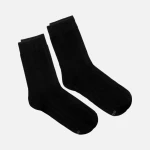 جوارب SOCKS MAN قطنية للرجال، عبوة من 2 أزواج، لون أسود، مقاس 43 46، طول متوسط، مريحة، قابلة للتنفس، مناسبة للارتداء اليومي، متينة، عالية الجودة، مادة ممتازة، فكرة هدية مثالية