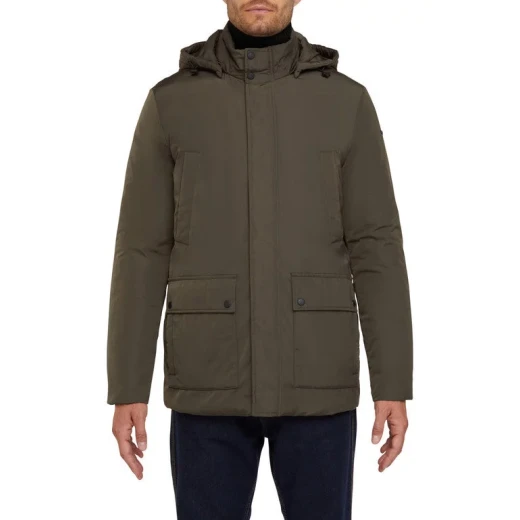 Geox Wale Man Rosin Breathable Waterproof Jacket 50, Featuring Exclusive Geox Apparel Patent for Superior Breathability and Comfort, Breathable Membrane Technology, Fast Delivery - Geox - Image 5
