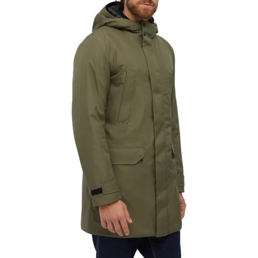 Geox Clintford Man Olive Night Jacket Amphibiox Waterproof Breathable 56 Stylish Protection for All Conditions - Geox - Image 3