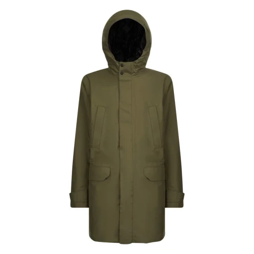 Geox Clintford Man Olive Night Jacket Amphibiox Waterproof Breathable 56 Stylish Protection for All Conditions - Geox - Image 4