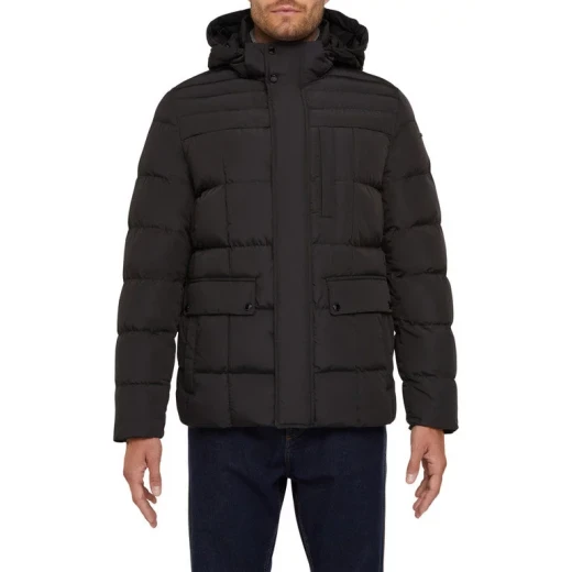 Geox Hilstone Man Jacket Black 60 Size Breathable Waterproof Outerwear with Exclusive Patent Technology Fast Delivery and Easy Exchange Geox Hilstone Man Jacket Black 60 Size Breathable Waterproof Outerwear with Exclusive Patent Technology Fast Delivery and Easy Exchange
