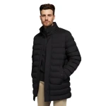 Geox Hallson Man Breathable Jacket Black 58 Featuring GEOX Apparel Patent, Waterproof Membrane, 3D Spacer for Superior Comfort and Breathability. Fast Delivery Available. - Hallson