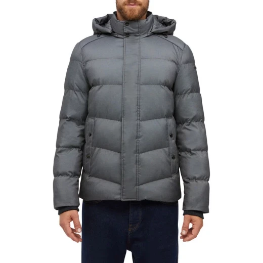 Geox Sanford Man's Jacket 60 Light Grey Waterproof Breathable Outerwear 3D Spacer Fast Delivery Easy Exchange M3628U.T2667.F9131 Apparel Patent Comfort for Men - Geox - Image 4