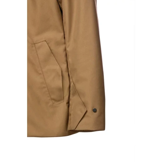 Geox Clintford Men's Parka Jacket Waterproof Mid Length Recycled Polyester Twill 52 Brown Winter Coat with Recycled EcologicWARM Wadding Fast Delivery Easy Exchange - Geox - Image 12