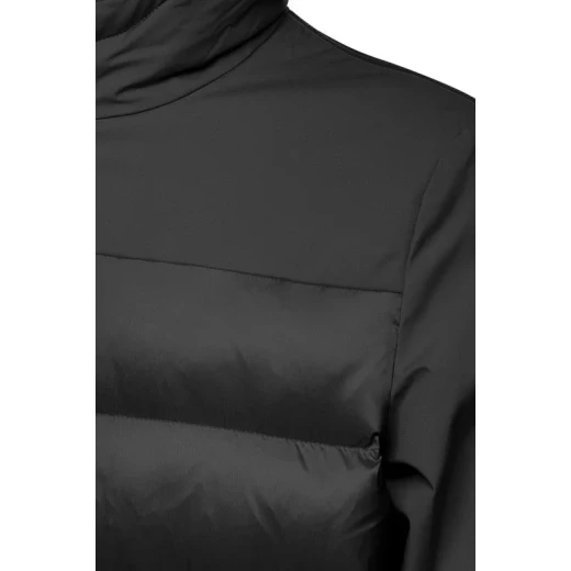 Geox Sapienza Man Padded Jacket 58 Black Water Resistant Wind Blocking Hooded Outdoor Style Stretch Polyester Twill and Recycled Nylon For Men - Geox - Image 4