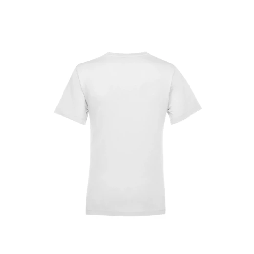 Men's White Cotton Crew Neck T Shirt, Short Sleeve, Size Large - Geox - Image 4