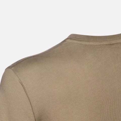 تي شيرت رجالي كالاماتا بتصميم كتل الألوان مقاس XL قطن جيرسي برقبة دائرية - جيوكس - Image 4
