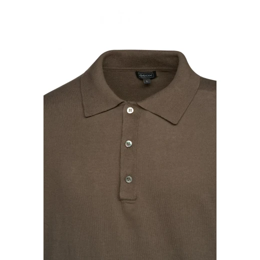 Knit Man XL Kalamata Short Sleeve Knitted Polo Shirt for Men: Comfortable Cotton Fabric with Buttoned Collar, Perfect for Office & Off Duty, Versatile Style - Knit man - Image 4